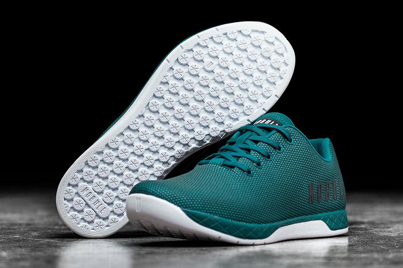 Men's Nobull Deep Teal Trainers Deep / Turquoise | SG V2348R